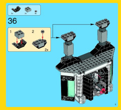LEGO 70809 instructions page 11 – build guide
