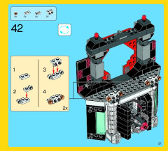 LEGO 70809 instructions page 27 – build guide