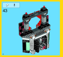 LEGO 70809 instructions page 28 – build guide
