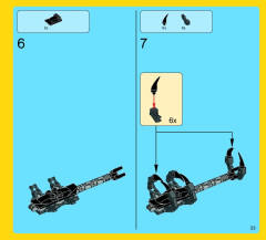 LEGO 70809 instructions page 33 – build guide