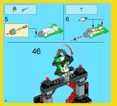 LEGO 70809 instructions page 36 – build guide