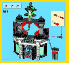 LEGO 70809 instructions page 44 – build guide