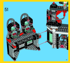 LEGO 70809 instructions page 45 – build guide
