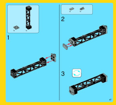 LEGO 70809 instructions page 47 – build guide