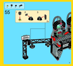 LEGO 70809 instructions page 51 – build guide