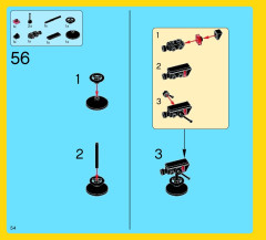 LEGO 70809 instructions page 54 – build guide