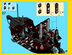 LEGO 70810 instructions page 136 – build guide
