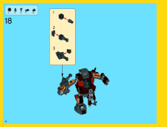 LEGO 70810 instructions page 18 – build guide