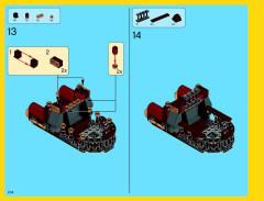 LEGO 70810 instructions page 204 – build guide