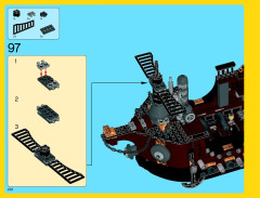 LEGO 70810 instructions page 222 – build guide
