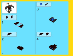 LEGO 70810 instructions page 8 – build guide
