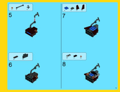 LEGO 70810 instructions page 9 – build guide