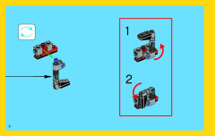 LEGO 70811 instructions page 6 – build guide