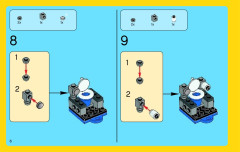 LEGO 70811 instructions page 6 – build guide