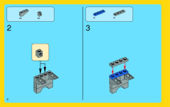LEGO 70811 instructions page 8 – build guide