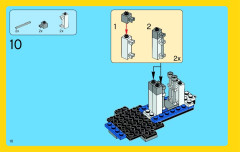 LEGO 70811 instructions page 10 – build guide
