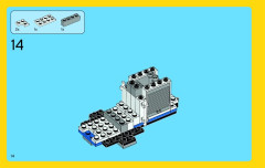 LEGO 70811 instructions page 14 – build guide