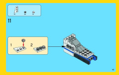 LEGO 70811 instructions page 43 – build guide