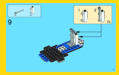 LEGO 70811 instructions page 9 – build guide