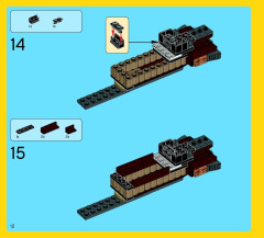 LEGO 70812 instructions page 12 – build guide