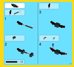 LEGO 70812 instructions page 13 – build guide