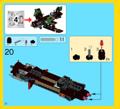 LEGO 70812 instructions page 22 – build guide
