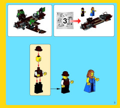 LEGO 70812 instructions page 3 – build guide
