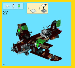 LEGO 70812 instructions page 40 – build guide