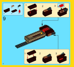 LEGO 70812 instructions page 8 – build guide
