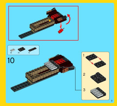LEGO 70812 instructions page 9 – build guide