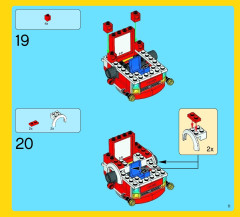 LEGO 70813 instructions page 11 – build guide