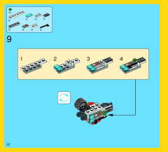 LEGO 70813 instructions page 20 – build guide