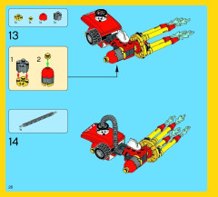 LEGO 70813 instructions page 26 – build guide