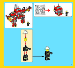 LEGO 70813 instructions page 3 – build guide