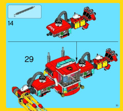 LEGO 70813 instructions page 35 – build guide