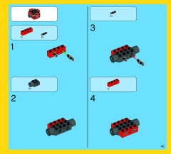 LEGO 70813 instructions page 43 – build guide
