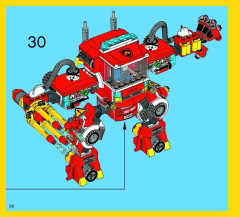 LEGO 70813 instructions page 56 – build guide