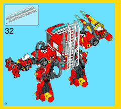 LEGO 70813 instructions page 58 – build guide