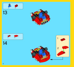 LEGO 70813 instructions page 8 – build guide