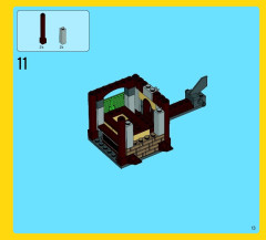 LEGO 70813 instructions page 13 – build guide