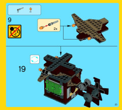 LEGO 70813 instructions page 23 – build guide