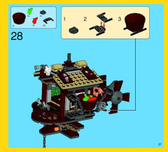 LEGO 70813 instructions page 37 – build guide