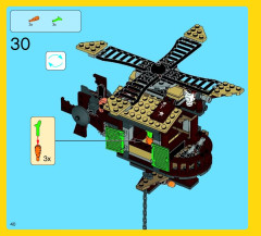 LEGO 70813 instructions page 40 – build guide