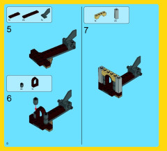 LEGO 70813 instructions page 8 – build guide