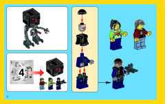 LEGO 70813 instructions page 2 – build guide