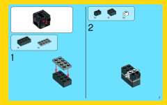 LEGO 70813 instructions page 3 – build guide