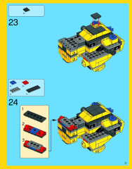 LEGO 70814 instructions page 21 – build guide