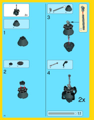 LEGO 70814 instructions page 74 – build guide