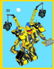 LEGO 70814 instructions page 75 – build guide