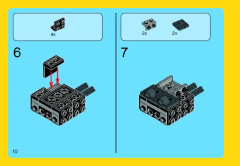 LEGO 70817 instructions page 10 – build guide